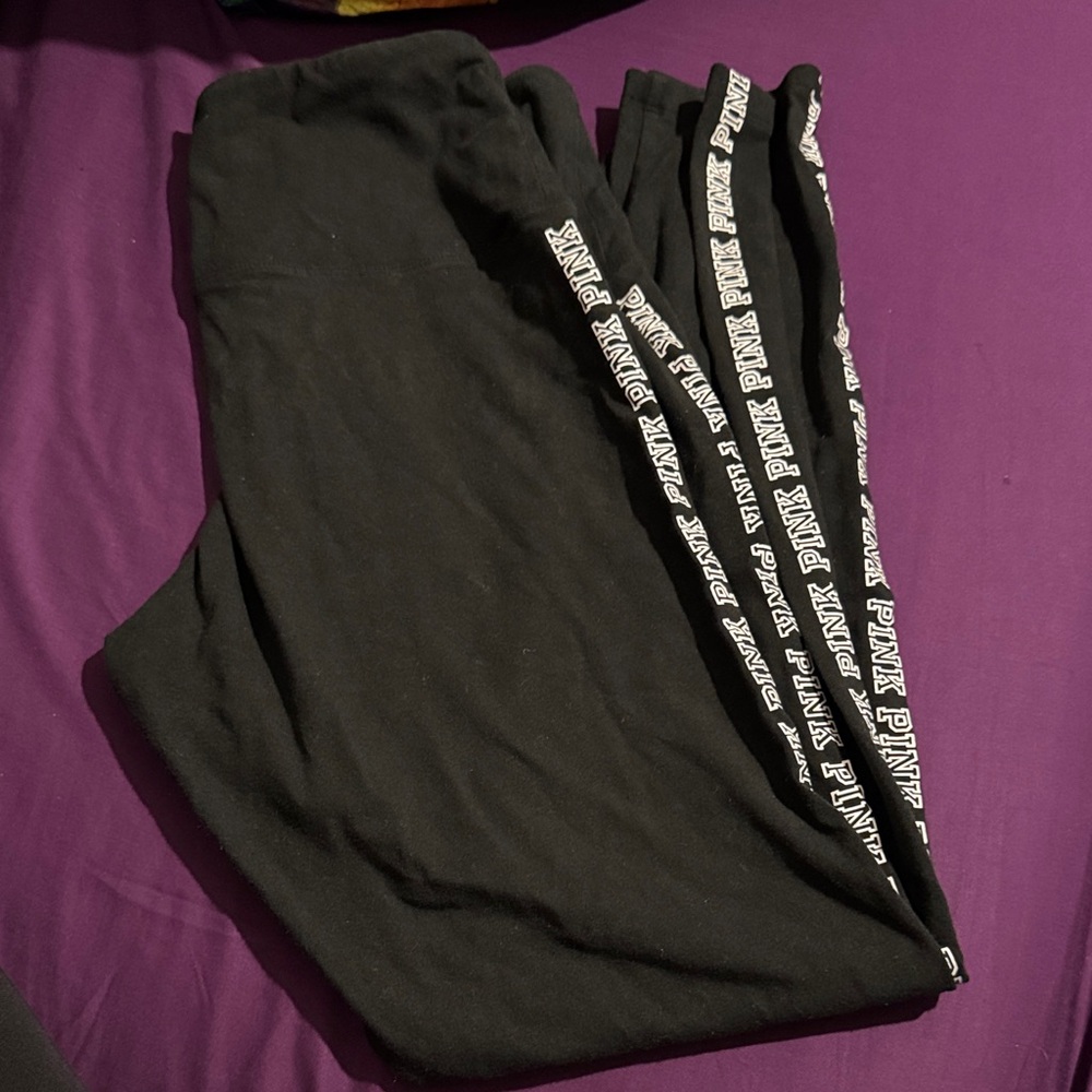 PINK Victoria's Secret Black Apparel